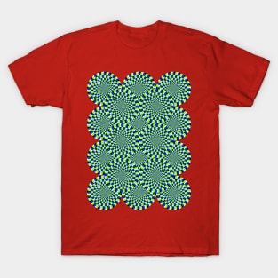 Rotating Snakes Illusion T-Shirt